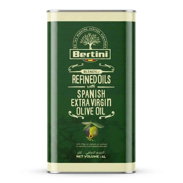 روغن زیتون فرابکر 4 لیتری برتینی اصل اسپانیا کارتن 4 عددی